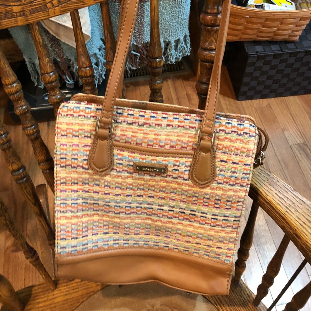 Liz Claiborne Multi Colored Shoulder Bag